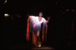 Singer Lena Horne performing a number from her one-woman Broadway show "Lena Horne: The Lady And Her Music." (New York)