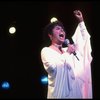 Singer Lena Horne performing a number from her one-woman Broadway show "Lena Horne: The Lady And Her Music." (New York)