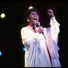Singer Lena Horne performing a number from her one-woman Broadway show "Lena Horne: The Lady And Her Music." (New York)