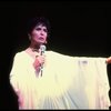 Singer Lena Horne performing a number from her one-woman Broadway show "Lena Horne: The Lady And Her Music." (New York)