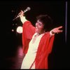 Singer Lena Horne performing a number from her one-woman Broadway show "Lena Horne: The Lady And Her Music." (New York)