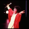 Singer Lena Horne performing a number from her one-woman Broadway show "Lena Horne: The Lady And Her Music." (New York)