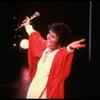 Singer Lena Horne performing a number from her one-woman Broadway show "Lena Horne: The Lady And Her Music." (New York)