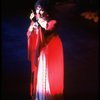 Singer Lena Horne performing a number from her one-woman Broadway show "Lena Horne: The Lady And Her Music." (New York)