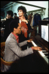 Singer Lena Horne during rehearsal for her one-woman Broadway show "Lena Horne: The Lady And Her Music." (New York)