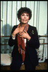 Singer Lena Horne during rehearsal for her one-woman Broadway show "Lena Horne: The Lady And Her Music." (New York)