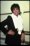Singer Lena Horne during rehearsal for her one-woman Broadway show "Lena Horne: The Lady And Her Music." (New York)