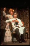 Beth Fowler and Bob Gunton in scene fromplay "Sweeney Todd" at Circle in the Square Theater.