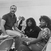 Director-choreographer Michael Bennett with actresses Jennifer Holliday (C) and Sheryl Lee Ralph (R) at a rehearsal for their Broadway musical "Dreamgirls".