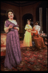 L-R) Maureen Stapleton, Ann Talman, Tom Aldredge and Novella Nelson in a scene from the Broadway revival of the play "The Little Foxes." (New York)