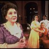 L-R) Maureen Stapleton, Ann Talman, Tom Aldredge and Novella Nelson in a scene from the Broadway revival of the play "The Little Foxes." (New York)