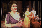 L-R) Maureen Stapleton, Ann Talman, Tom Aldredge and Novella Nelson in a scene from the Broadway revival of the play "The Little Foxes." (New York)