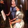 L-R) Maureen Stapleton and Ann Talman in a scene from the Broadway revival of the play "The Little Foxes." (New York)