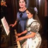 L-R) Maureen Stapleton and Ann Talman in a scene from the Broadway revival of the play "The Little Foxes." (New York)