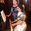 L-R) Maureen Stapleton and Ann Talman in a scene from the Broadway revival of the play "The Little Foxes." (New York)