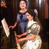 L-R) Maureen Stapleton and Ann Talman in a scene from the Broadway revival of the play "The Little Foxes." (New York)