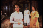 L-R) Elizabeth Taylor, Novella Nelson and Ann Talman in a scene from the Broadway revival of the play "The Little Foxes." (New York)