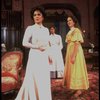 L-R) Elizabeth Taylor, Novella Nelson and Ann Talman in a scene from the Broadway revival of the play "The Little Foxes." (New York)
