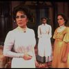 L-R) Elizabeth Taylor, Novella Nelson and Ann Talman in a scene from the Broadway revival of the play "The Little Foxes." (New York)