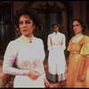 L-R) Elizabeth Taylor, Novella Nelson and Ann Talman in a scene from the Broadway revival of the play "The Little Foxes." (New York)