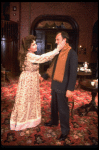 Ann Talman and Tom Aldredge in a scene from the Broadway revival of the play "The Little Foxes." (New York)