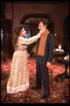 Ann Talman and Tom Aldredge in a scene from the Broadway revival of the play "The Little Foxes." (New York)