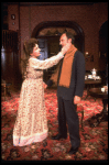 Ann Talman and Tom Aldredge in a scene from the Broadway revival of the play "The Little Foxes." (New York)