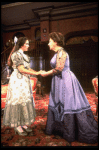 L-R) AnnTalman and Maureen Stapleton in a scene from the Broadway revival of the play "The Little Foxes." (New York)