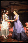 L-R) AnnTalman and Maureen Stapleton in a scene from the Broadway revival of the play "The Little Foxes." (New York)