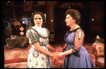 L-R) AnnTalman and Maureen Stapleton in a scene from the Broadway revival of the play "The Little Foxes." (New York)