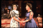 L-R) AnnTalman and Maureen Stapleton in a scene from the Broadway revival of the play "The Little Foxes." (New York)