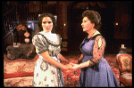 L-R) AnnTalman and Maureen Stapleton in a scene from the Broadway revival of the play "The Little Foxes." (New York)