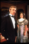 Dennis Christopher and Ann Talman in a scene from the Broadway revival of the play "The Little Foxes." (New York)