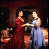 L-R) Elizabeth Taylor and Maureen Stapleton in a scene from the Broadway revival of the play "The Little Foxes." (New York)