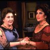 L-R) Maureen Stapleton and Elizabeth Taylor in a scene from the Broadway revival of the play "The Little Foxes." (New York)