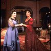 L-R) Maureen Stapleton and Elizabeth Taylor in a scene from the Broadway revival of the play "The Little Foxes." (New York)
