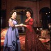 L-R) Maureen Stapleton and Elizabeth Taylor in a scene from the Broadway revival of the play "The Little Foxes." (New York)