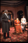 L-R) Joe Seneca, Tom Aldredge and Novella Nelson  in a scene from the Broadway revival of the play "The Little Foxes." (New York)