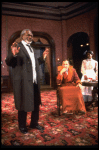 L-R) Joe Seneca, Tom Aldredge and Novella Nelson  in a scene from the Broadway revival of the play "The Little Foxes." (New York)