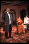 L-R) Joe Seneca, Tom Aldredge and Novella Nelson  in a scene from the Broadway revival of the play "The Little Foxes." (New York)