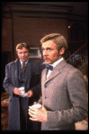 L-R) Joe Ponazecki and Dennis Christopher in a scene from the Broadway revival of the play "The Little Foxes." (New York)