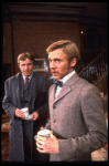 L-R) Joe Ponazecki and Dennis Christopher in a scene from the Broadway revival of the play "The Little Foxes." (New York)