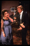 L-R) Maureen Stapleton, Ann Talman and Joe Ponazecki in a  scene from the Broadway revival of the play "The Little Foxes." (New York)