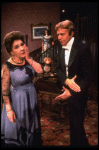 L-R) Maureen Stapleton, Ann Talman and Joe Ponazecki in a  scene from the Broadway revival of the play "The Little Foxes." (New York)