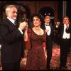 L-R) Ann Talman, Humbert Allen Astredo, Elizabeth Taylor, Dennis Christopher, Anthony Zerbe and Joe Ponazecki in a  scene from the Broadway revival of the play "The Little Foxes." (New York)