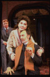 L-R)  Joe Ponazecki, Maureen Stapleton and Tom Aldredge in a  scene from the Broadway revival of the play "The Little Foxes." (New York)