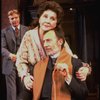 L-R)  Joe Ponazecki, Maureen Stapleton and Tom Aldredge in a  scene from the Broadway revival of the play "The Little Foxes." (New York)