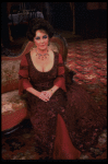 Actress Elizabeth Taylor in a scene from the Broadway revival of the play "The Little Foxes." (New York)