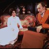 Actors Elizabeth Taylor and Tom Aldredge in a scene from the Broadway revival of the play "The Little Foxes." (New York)