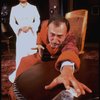 Actors Elizabeth Taylor and Tom Aldredge in a scene from the Broadway revival of the play "The Little Foxes." (New York)